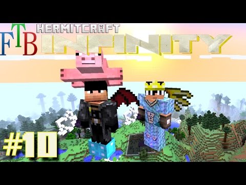 Minecraft Mods - FTB Infinity Ep. 10 - Wing Buddys !!! ( HermitCraft Modded Minecraft )