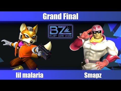 lil malaria Vs. Smapz - Melee Singles Grand Final - Blast Zone 2023