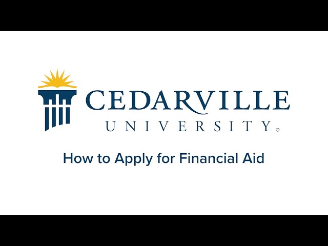 Thumbnail for video titled: How to Apply for Financial Aid