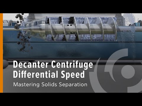 Decanter Centrifuge Differential Speed: Mastering Solids Separation