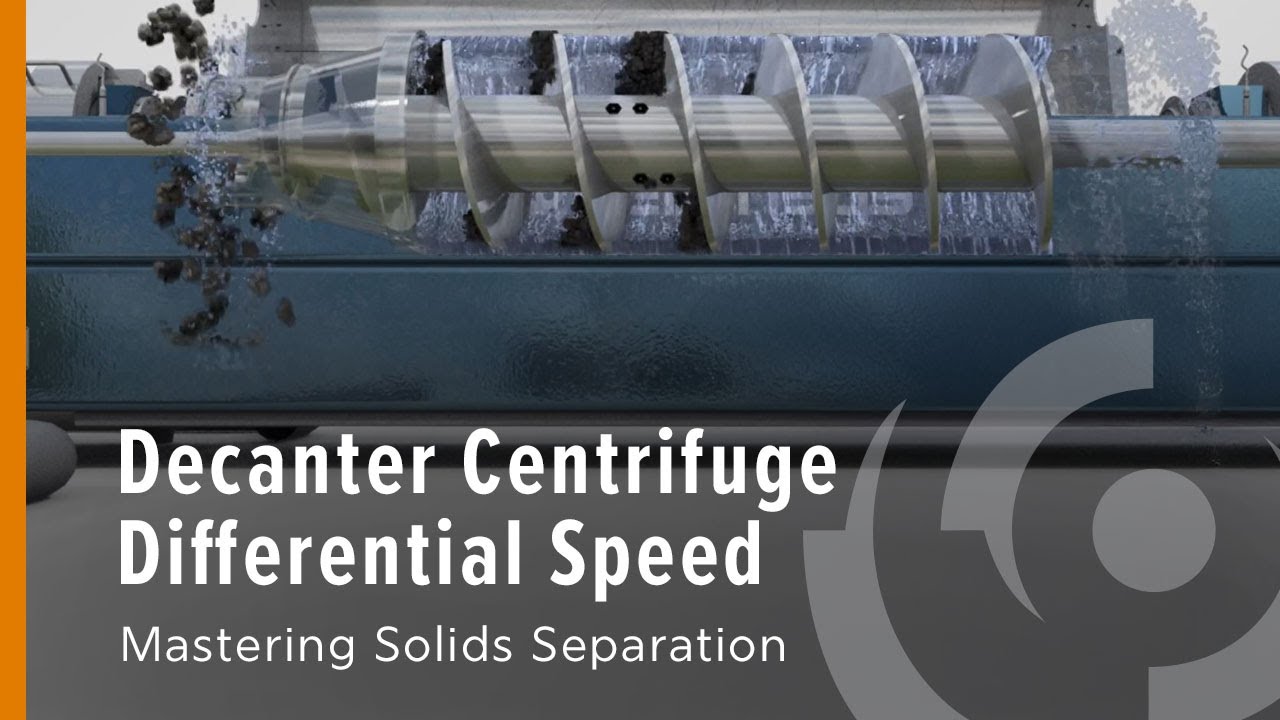 Decanter Centrifuge Differential Speed: Mastering Solids Separation
