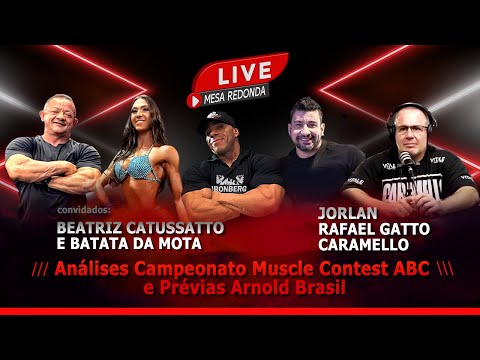MESA REDONDA IRONBERG #07 - ANÁLISE DE CAMPEONATO E PRÉVIAS ARNOLD - CONVIDADOS: BEATRIZ E BATATA