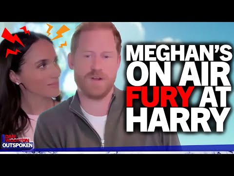 Meghan Markle fury as Prince Harry interrupts her live on air during car crash Gayle King interview