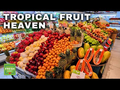 Indonesian Typical Supermarket: Fresh Market Lombok