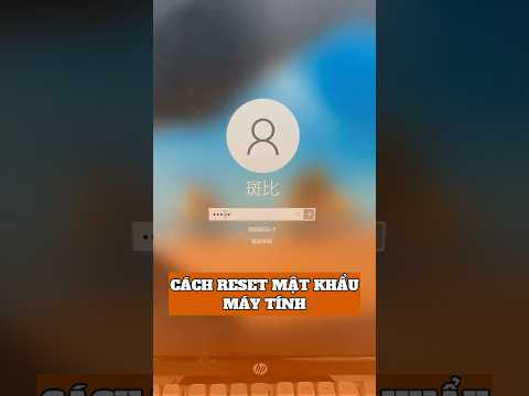 Cách reset mật khẩu máy tính khi quên #kienthucthuvi #meohaymoingay #window #congnghe