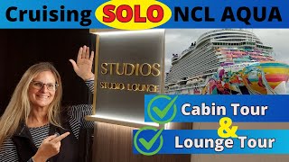 Exploring a SOLO STUDIO Cabin on Norwegian Aqua! 🛳️✨