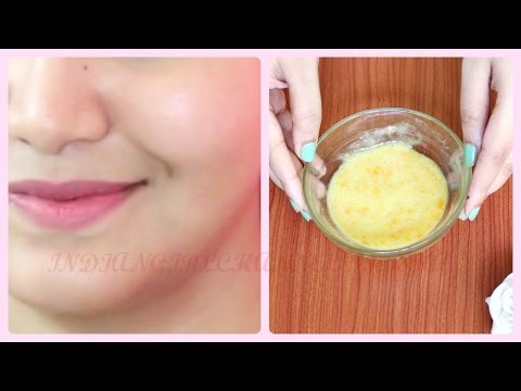 Get fair bright silky smooth skin easily/100% natural home remedy Video