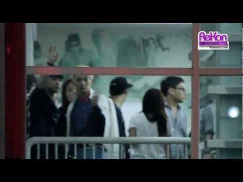 [Fancam] 130309 Woohyun & Key before Music Bank Jakarta Presscon