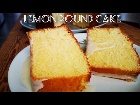 CLASSIC LEMON POUND CAKE RECIPE. 🍋👌