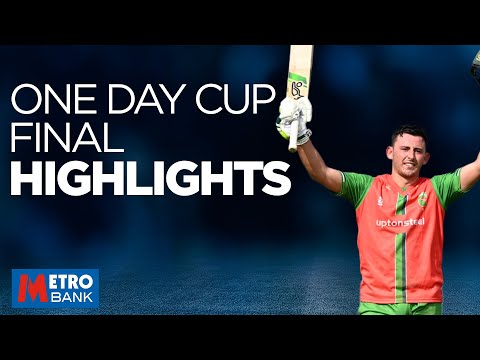 Swindells Hits Ton In Thriller | Highlights - Leicestershire v Hampshire | Metro Bank Cup Final 2023