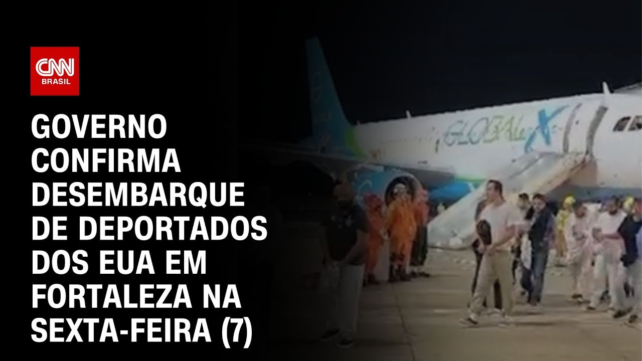 Novo voo com brasileiros deportados dos EUA chega a Fortaleza nesta ...