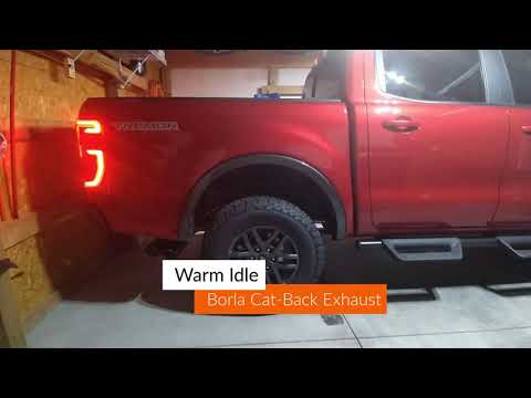 RANGER TREMOR STOCK VS BORLA S-TYPE EXHAUST