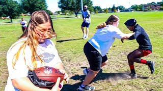 A GIRL SHOWED UP TO 1ON1’S AND CAUGHT A BODY!! (IT GOT PHYSICAL)