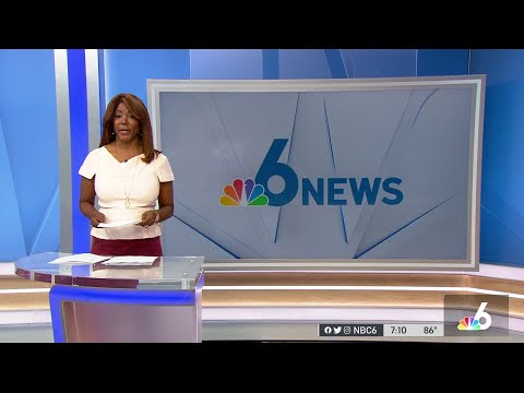 WTVJ | NBC6 News at 7pm - Headlines, Open and Closing - August 9, 2022