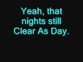 Clear As Day - Scotty McCreery (With Lyrics On Screen)