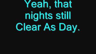 Clear As Day - Scotty McCreery (With Lyrics On Screen)