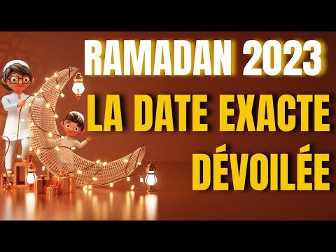 Quand débutera le mois de 🌙 Ramadan 2023 La date exacte dévoilée