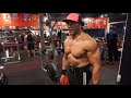 ROAD TO THE NATIONALS VLOG 4 Days OUT!! CRAZY DEPLETION WORKOUTHandal Saldana