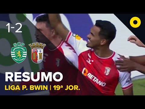 Resumo: Sporting 1-2 SC Braga - Liga Portugal bwin | SPORT TV