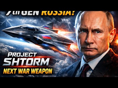 “Russia’s Secret 7th Generation Fighter ‘Shtorm’ — Hypersonic Jet from Near Space?! 🚀⚡”