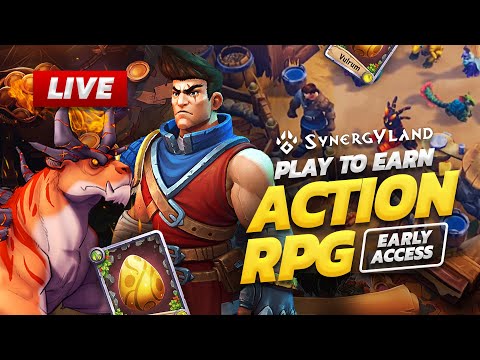 Best Play to earn action RPG gameplay! Synergy Land Game