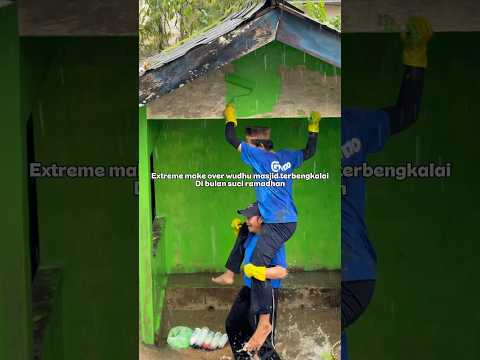 Make over masjid terbengkalai di bulan suci ramadhan