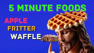 Make an Apple Fritter in 5 Minutes