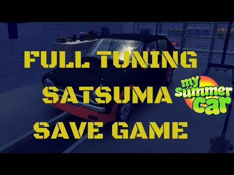 Save Game Full Tuning Satsuma + Download - My Summer Car #16