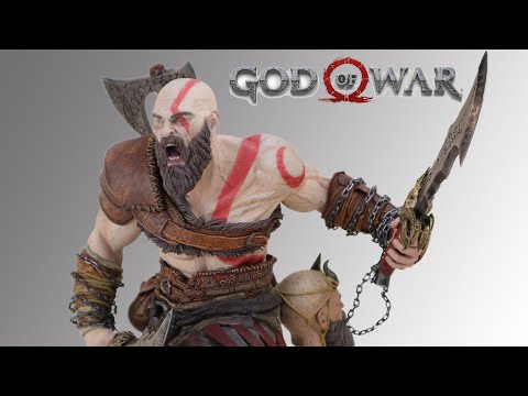 Kratos - GOD OF WAR - Painting 3D Printed Model