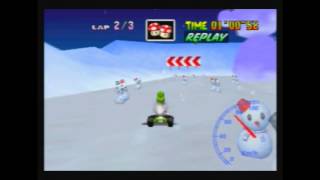 [MK64] Frappe Snowland 3lap: 2'01"38 (GOD)