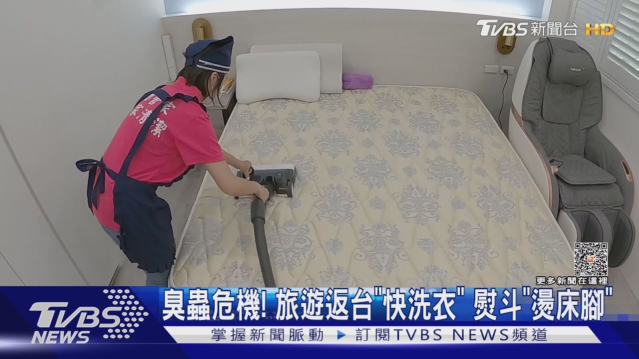 臭蟲危機! 旅遊返台「快洗衣」熨斗「燙床腳」