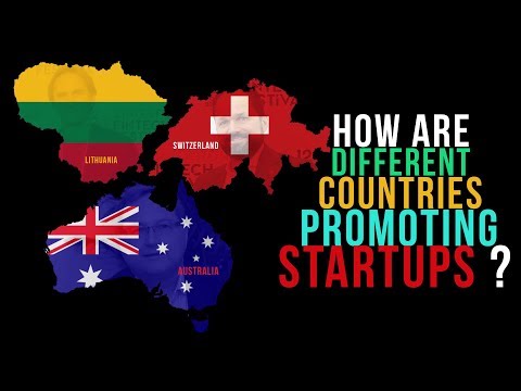 How are Lithuania, Australia & Switzerland promoting startups ?