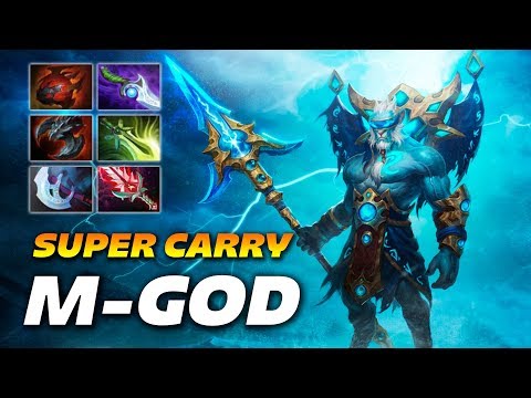 M-GOD PHANTOM LANCER - Super Carry - Dota 2 Pro Gameplay
