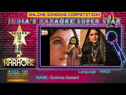 Sushma Sawant  -INDIA KI SINGING STAR session-3 -  an online singing competition,