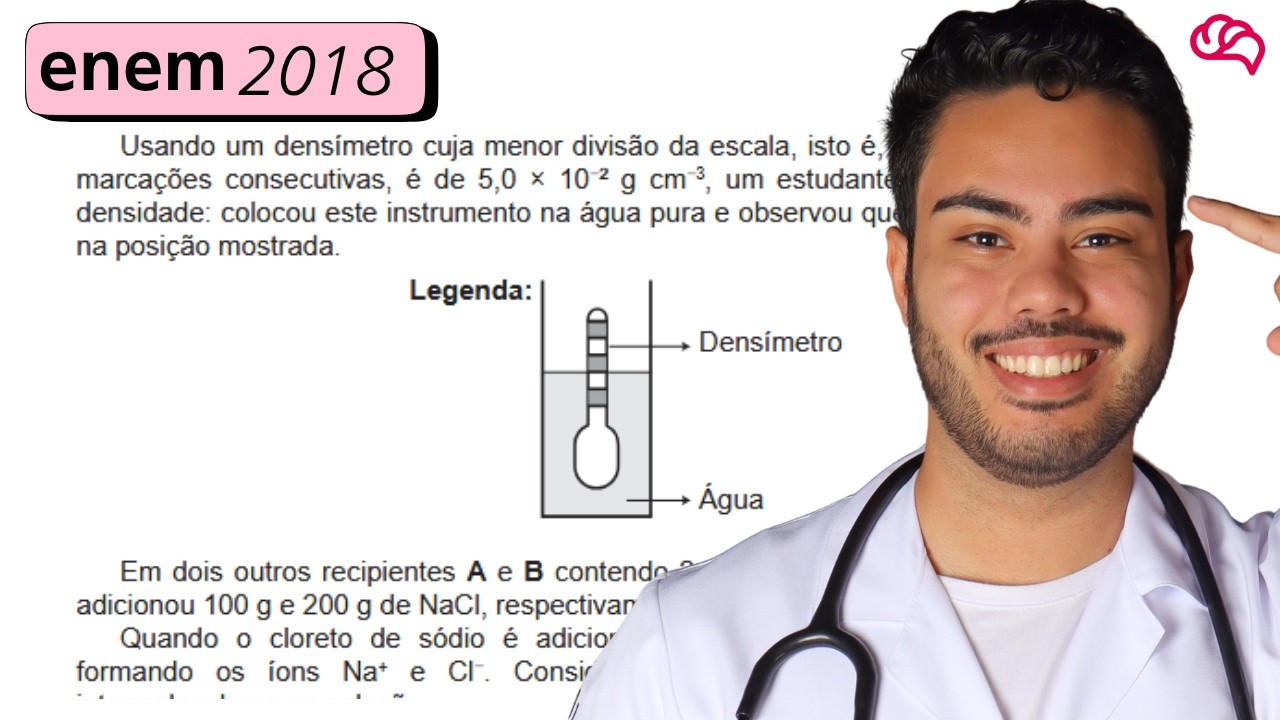Resolução em Vídeo — Questão 95 ENEM 2018