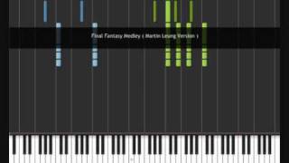 Martin Leung - Final Fantasy Medley ( with midi file ! )
