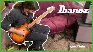 Video thumbnail for Ibanez Prestige AZ2202ATFB | QuickTake | Barnett Music Exchange by Barnett Music Exchange