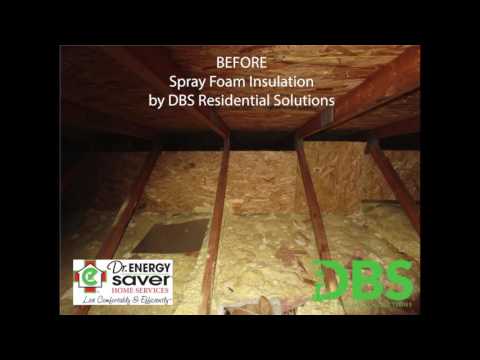 Insulation Services in Saginaw, Minnesota (Spray Foam Insulation Before and After)
