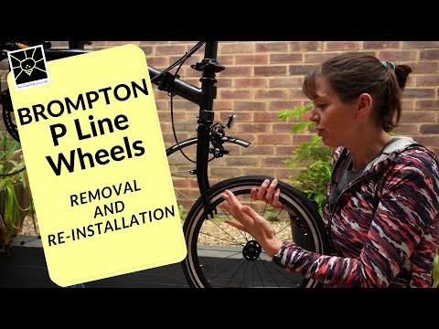 P Line front and rear wheel removal and installation