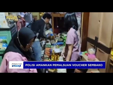 POLSEK CEMPAKA PUTIH POLISI AMANKAN SINDIKAT PEMALSU VOUCHER SEMBAKO GRATIS