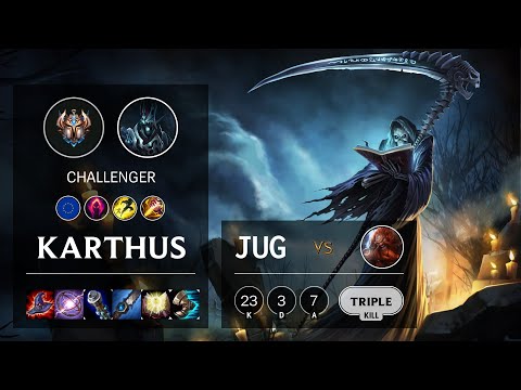 Karthus Jungle vs Gragas - EUW Challenger Patch 10.16