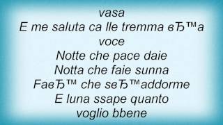 Luciano Pavarotti - Notte &#39;E Piscatore Lyrics