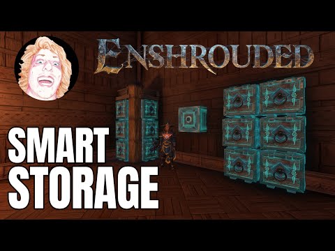 Smart Storage setups in Enshrouded with the Magic chest