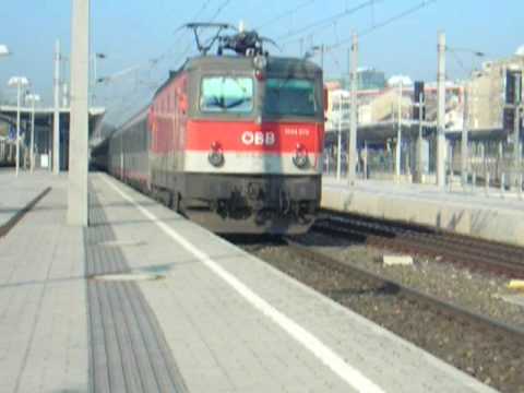 Güterzug+EN Allegro Tosca in Wien Meidling