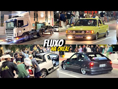 FLUXO NA ORLA DE BALNEÁRIO CAMBORIÚ PRÉ BAGGED FRIENDS 😱