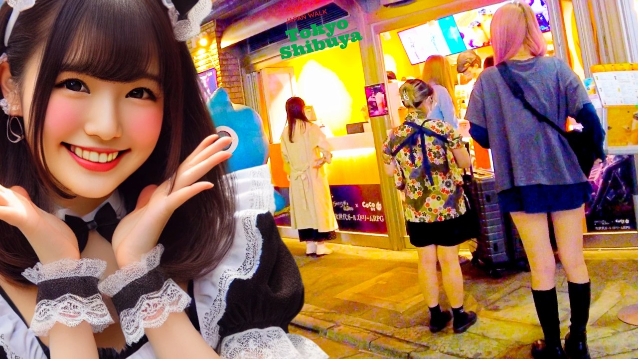Tokyo Shibuya 🐶 What to buy? 💖 4K Nonstop 1 Hour