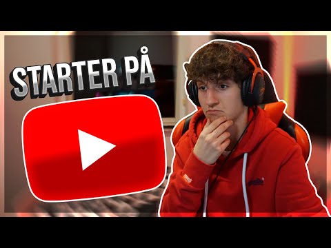 Starter på Youtube? (Første video)