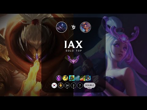 Jax Top vs Lillia - KR Master Patch 12.22