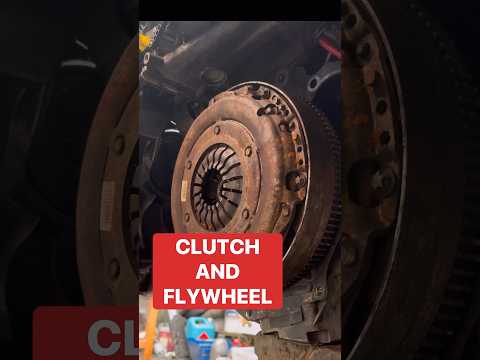 Clutch and Flywheel Replacement #flywheel #clutch #carrepair #carmaintenance