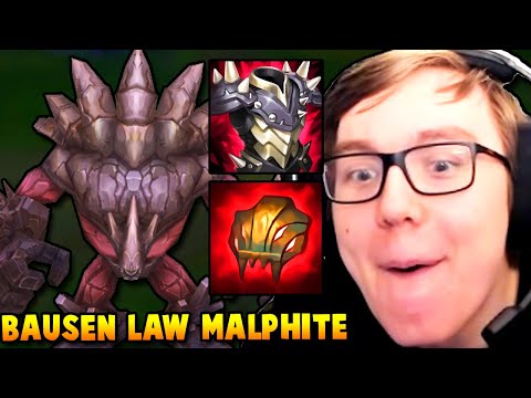 How TheBausffs uses BAUSEN LAW MALPHITE to Counter his WORST MATCHUP (Sylas)